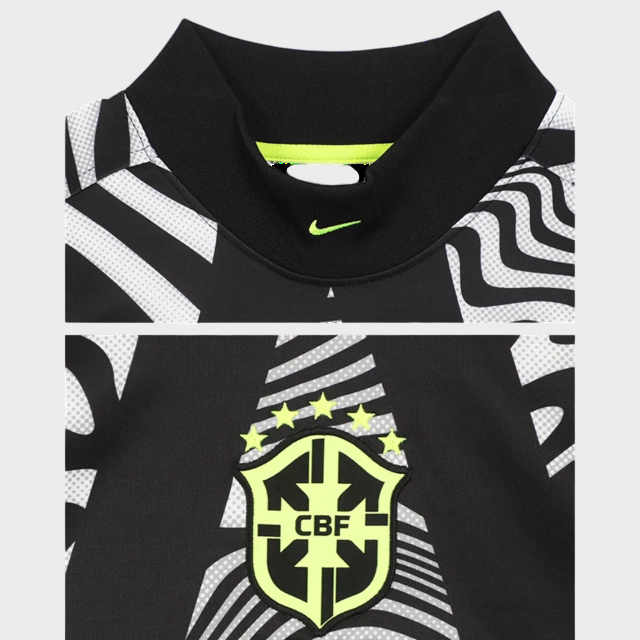 Jersey National Team Brazil Goalkeeper Longsleeve 2026/27 Fan