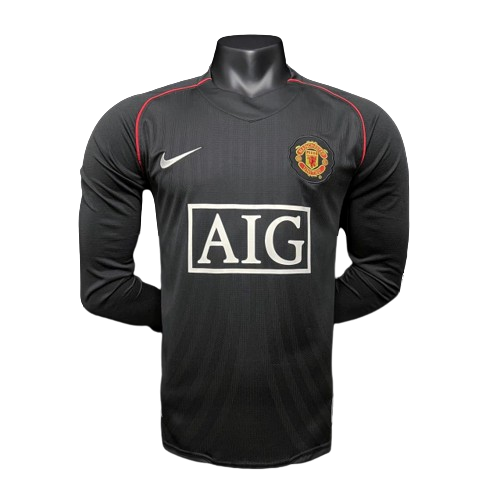 Manchester United 2007/08 Away Longsleeve Retro