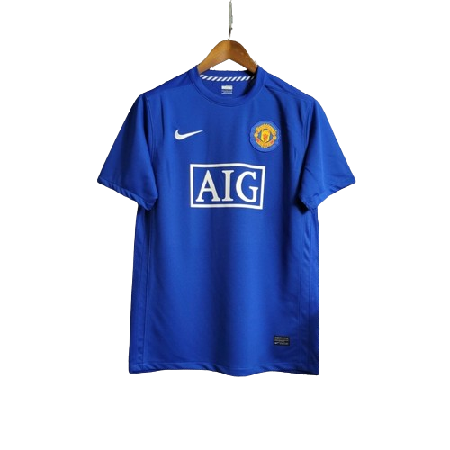 Manchester United 2007/08 Blue Retro