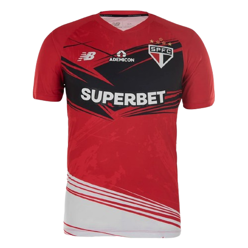 Jersey Goalkeeper Sao Paulo 2025/26 Red Fan