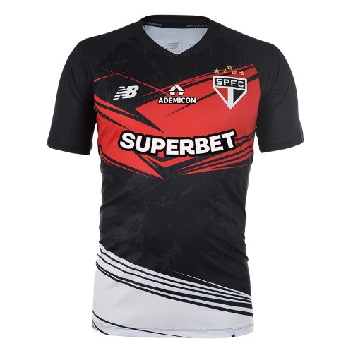 Jersey Goalkeeper Sao Paulo 2025/26 Black Fan