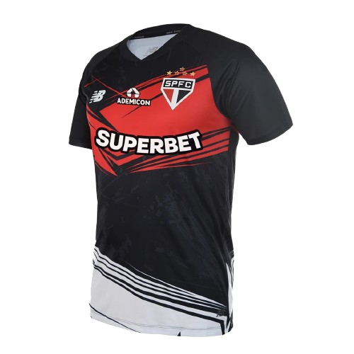 Jersey Goalkeeper Sao Paulo 2025/26 Black Fan