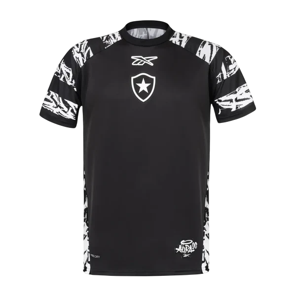 Jersey Botafogo 2025/26 Pre-Match Fan - Black