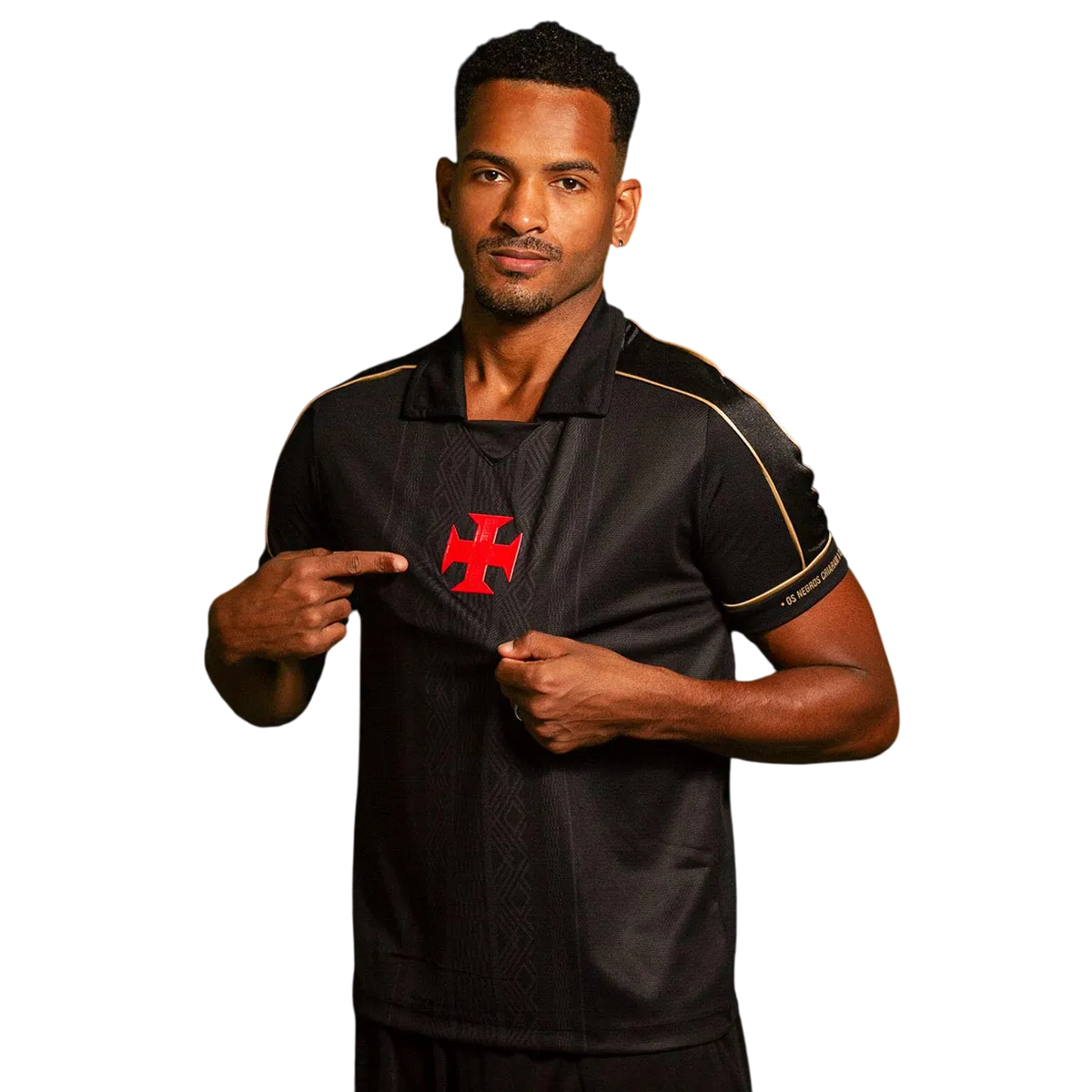 Jersey Polo Vasco da Gama 2025/26 Negritude Fan