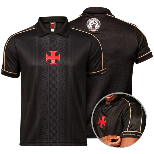 Jersey Polo Vasco da Gama 2025/26 Negritude Fan