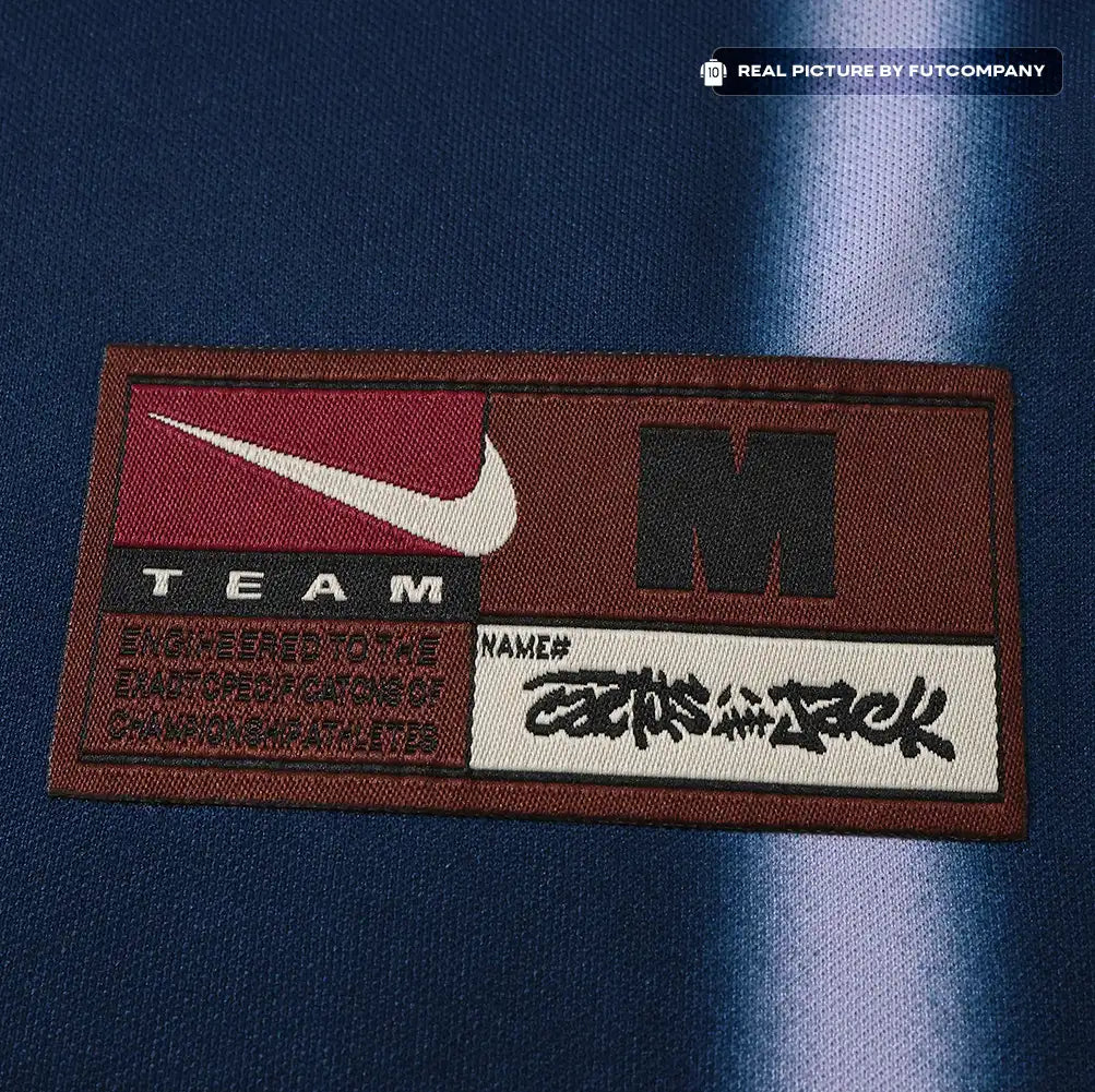 Jersey Retro France Travis Scott Cactus Jack x Nike Total 90