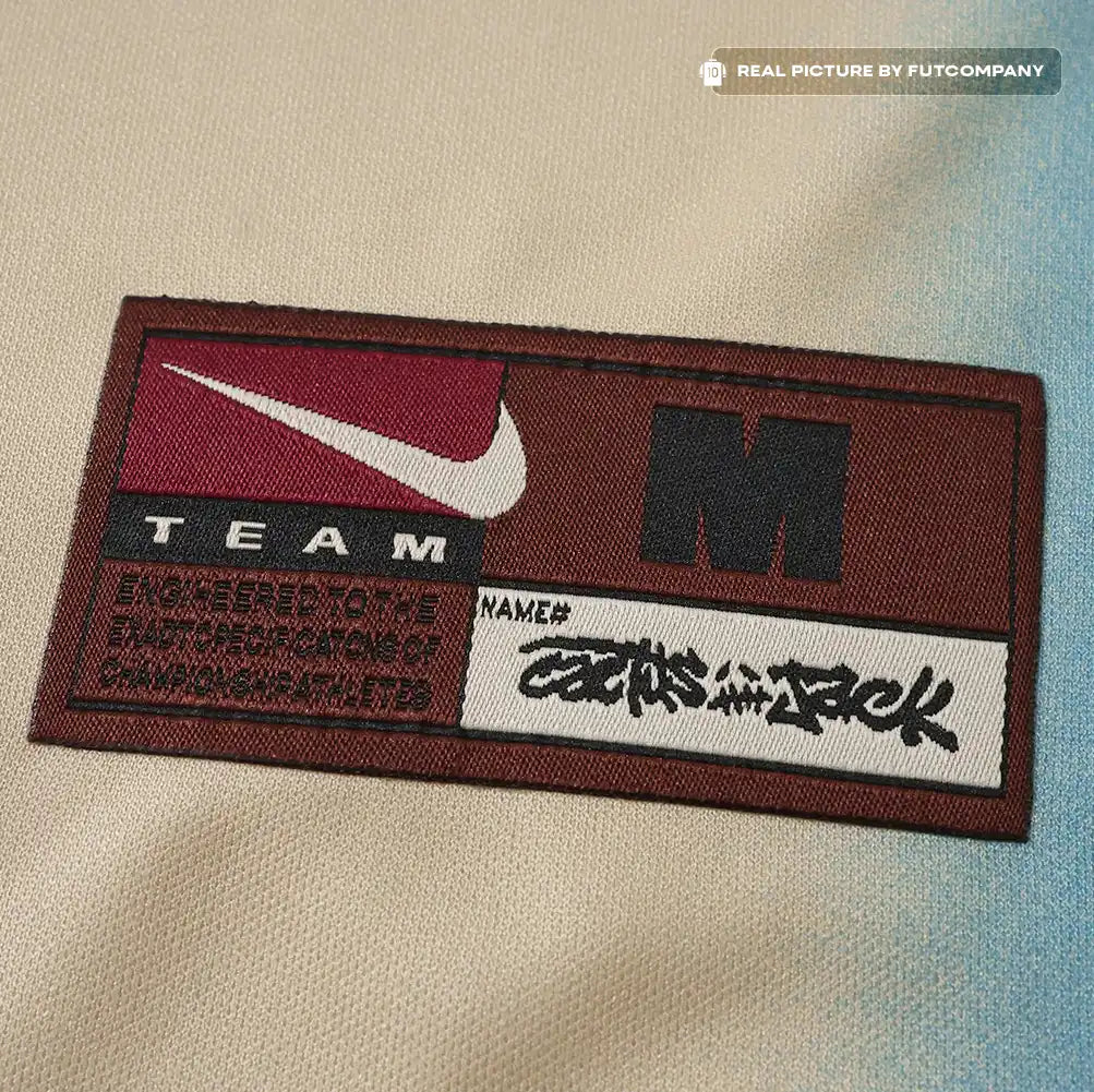 Jersey Retro Argentina Travis Scott Cactus Jack x Nike Total 90