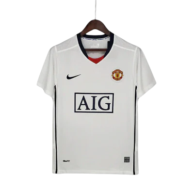 Manchester United 2008/09 White Retro