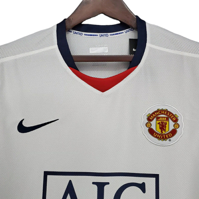 Manchester United 2008/09 White Retro