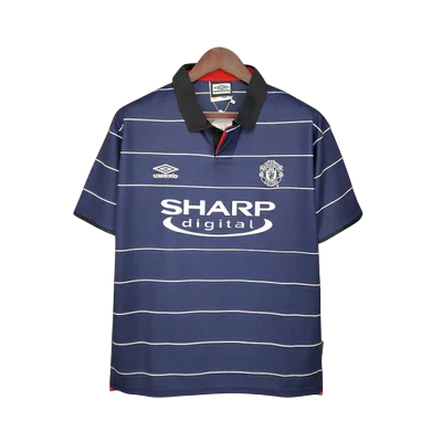 Manchester United 1999/00 Blue Retro