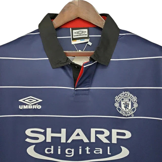 Manchester United 1999/00 Blue Retro