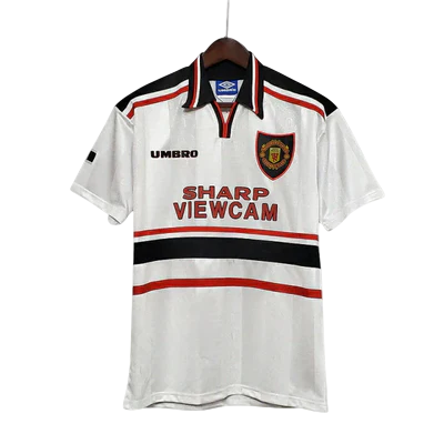 Manchester United 1997/98 White Retro