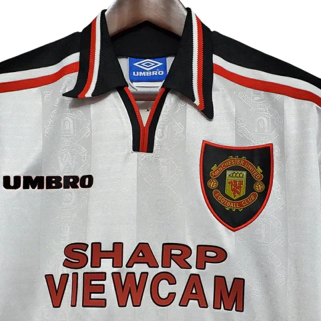 Manchester United 1997/98 White Retro