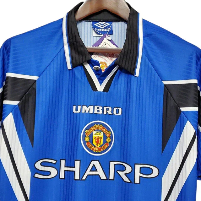 Manchester United 1996/97 Blue Retro