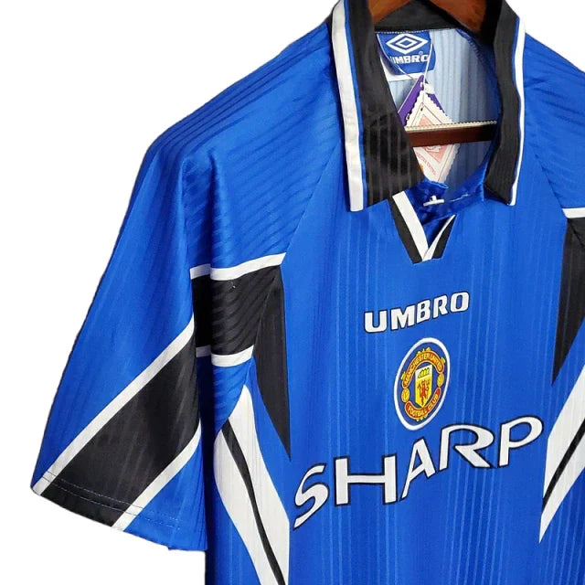 Manchester United 1996/97 Blue Retro