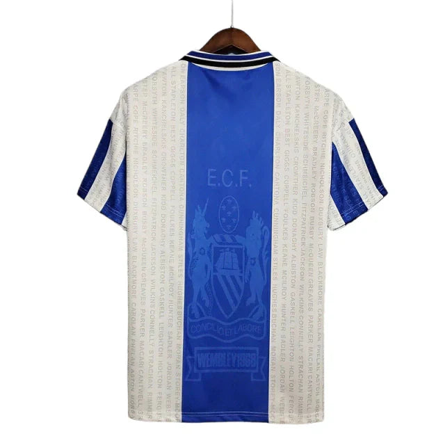 Manchester United 1994/96 Blue and White Retro