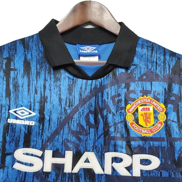 Manchester United 1992/93 Blue Retro