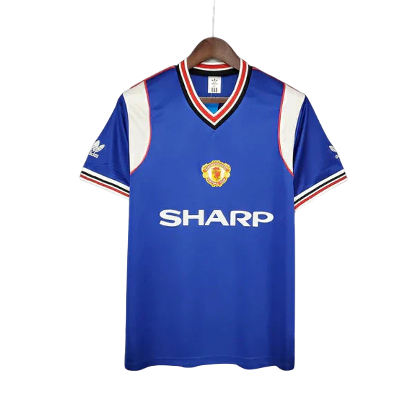 Manchester United 1985/86 Blue Retro