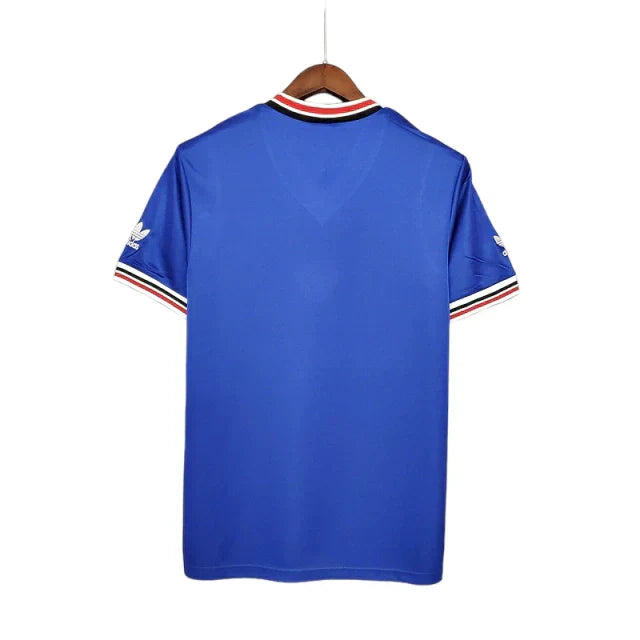 Manchester United 1985/86 Blue Retro