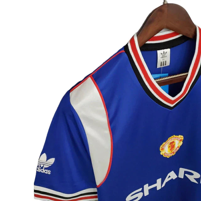 Manchester United 1985/86 Blue Retro