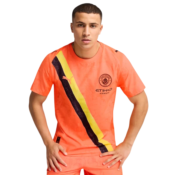 Jersey Manchester City 2025 KidSuper x Puma Fan Orange - Club World Cup