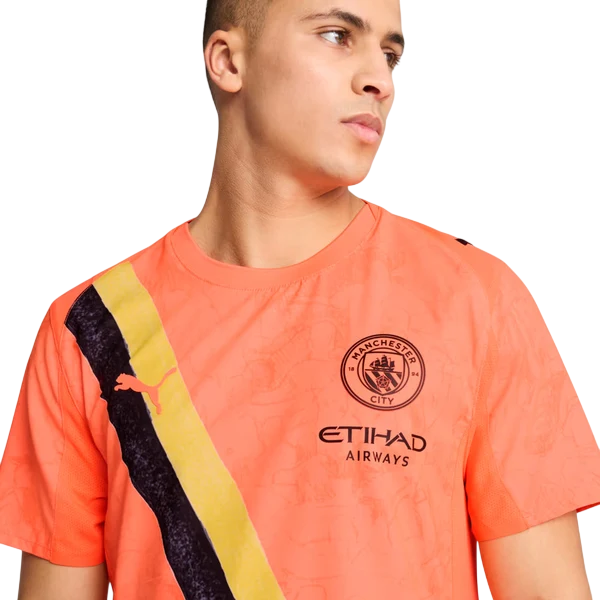 Jersey Manchester City 2025 KidSuper x Puma Fan Orange - Club World Cup