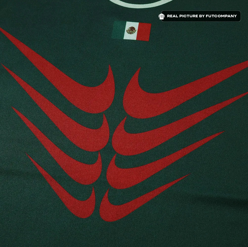 Jersey Retro Mexico Travis Scott Cactus Jack x Nike Total 90